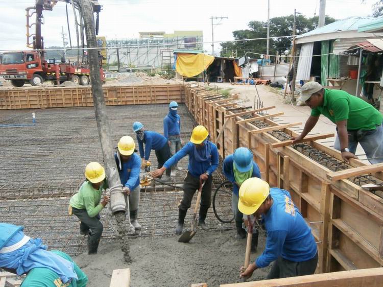 concreting of an olympic pool - Subic, Zambales